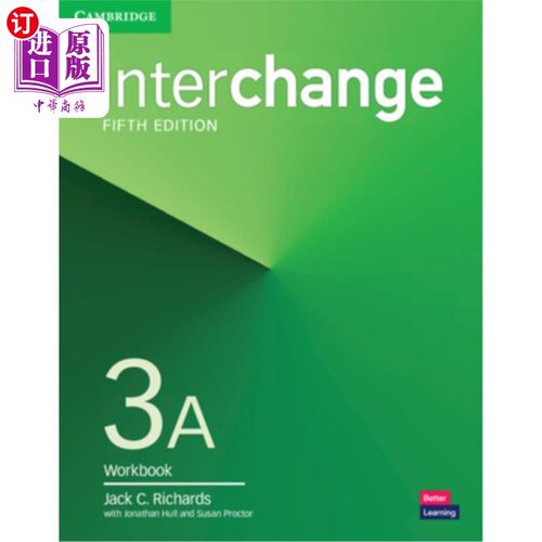 海外直订Interchange Level 3a Workbook 交换3a级工作簿