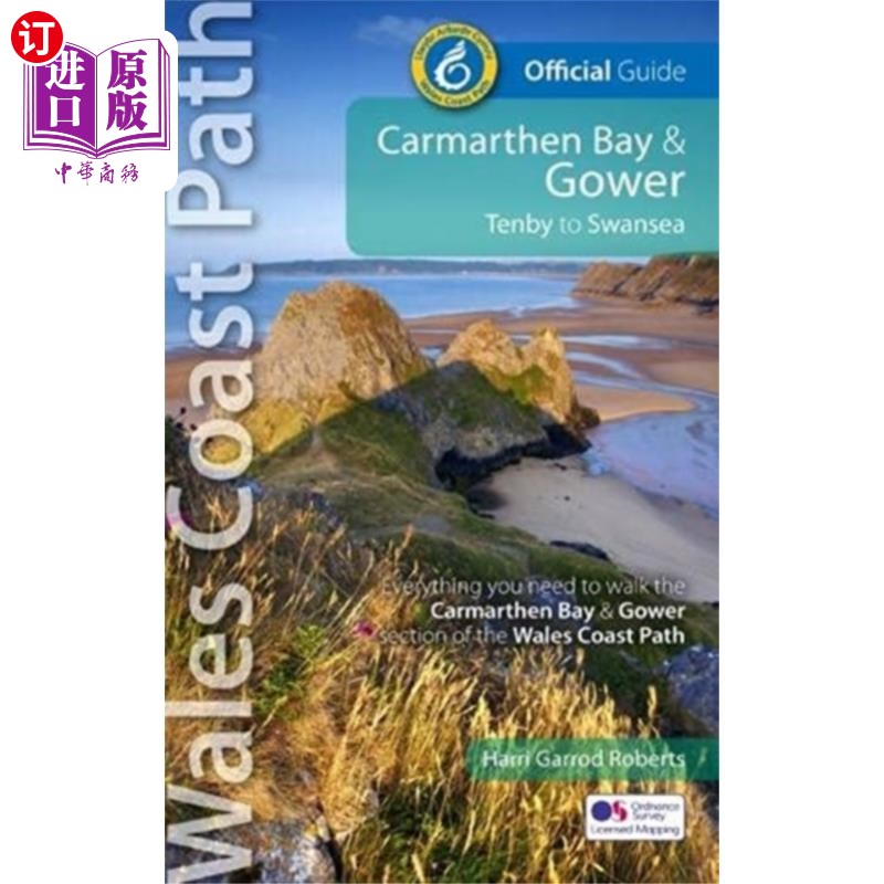 海外直订Carmarthen Bay & Gower 卡马森湾和高尔