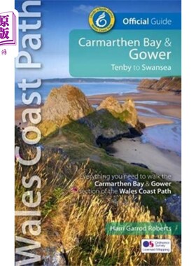 海外直订Carmarthen Bay & Gower 卡马森湾和高尔