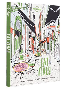 预售 孤独星球美食指南 意大利 第1版 英文原版 Lonely Planet Eat Italy 1【中商原版】
