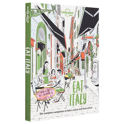 孤独星球美食指南 意大利 第1版 英文原版 Lonely Planet Eat Italy 1【中商原版】