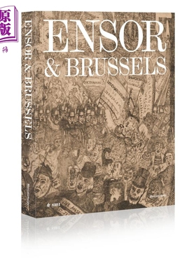 Ensor Brussels 进口艺术 恩索尔和布鲁塞尔【中商原版】