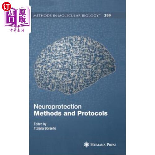 海外直订医药图书Neuroprotection Methods and Protocols 神经保护方法和方案
