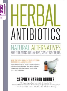 海外直订医药图书Herbal Antibiotics: Natural Alternatives for Treating Drug-Resistant Bacteria 草药抗生素：治疗耐药