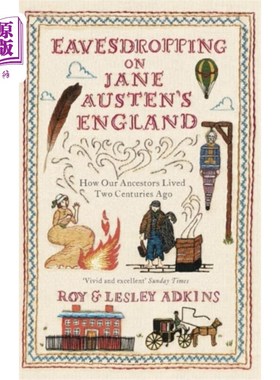 海外直订Eavesdropping on Jane Austen's England 偷听简·奥斯汀笔下的英国