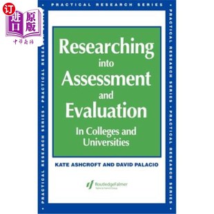 Evaluation 海外直订Researching Assessment 评估与评价研究 into