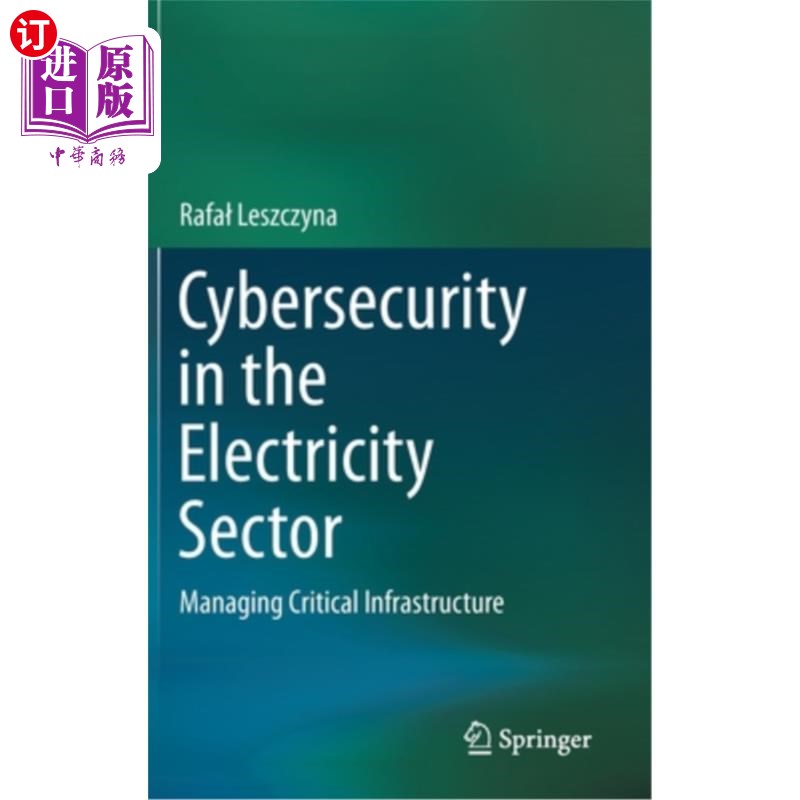 海外直订Cybersecurity in the Electricity Sector: Managing Critical Infrastructure 电力行业的安全：管理关键基础设施