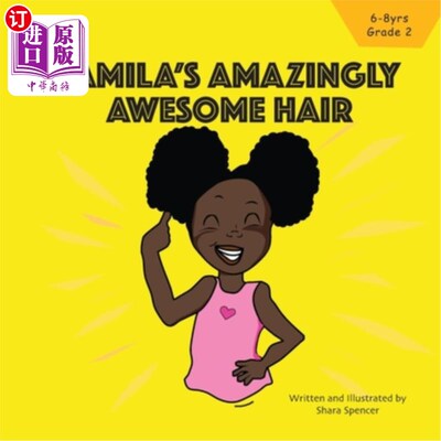 海外直订Jamila's Amazingly Awesome Hair 贾米拉的头发非常棒