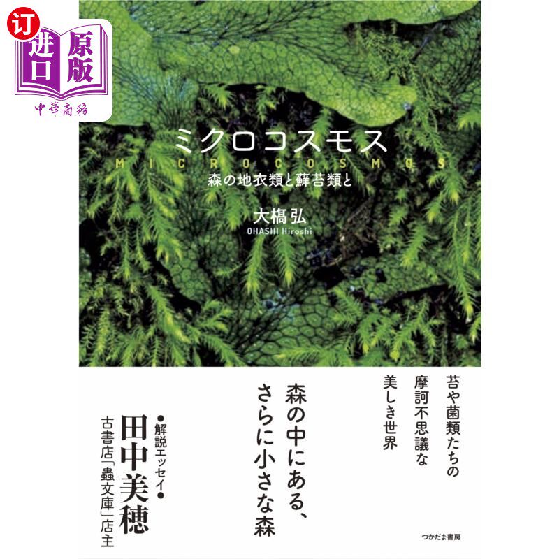 海外直订日语 ミクロコスモス　森の地衣類と蘚苔類と 小波斯菊森林里的地衣和藓类植物