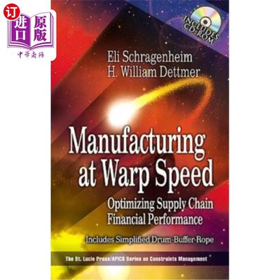 海外直订Manufacturing at Warp Speed [With CDROM] 以曲速生产[带光盘]