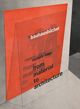 现货 From Material to Architecture 进口艺术 从材料到建筑 包豪斯之书 Bauhausbücher系列14【中商原版】