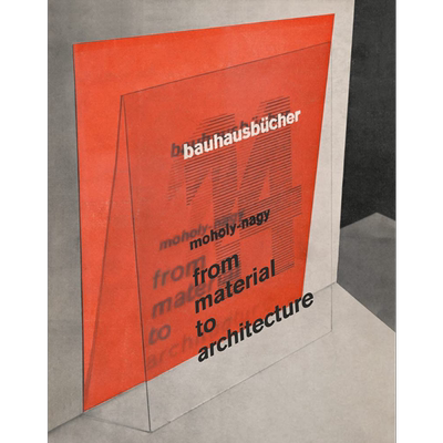 现货 From Material to Architecture 进口艺术 从材料到建筑 包豪斯之书 Bauhausbücher系列14【中商原版】