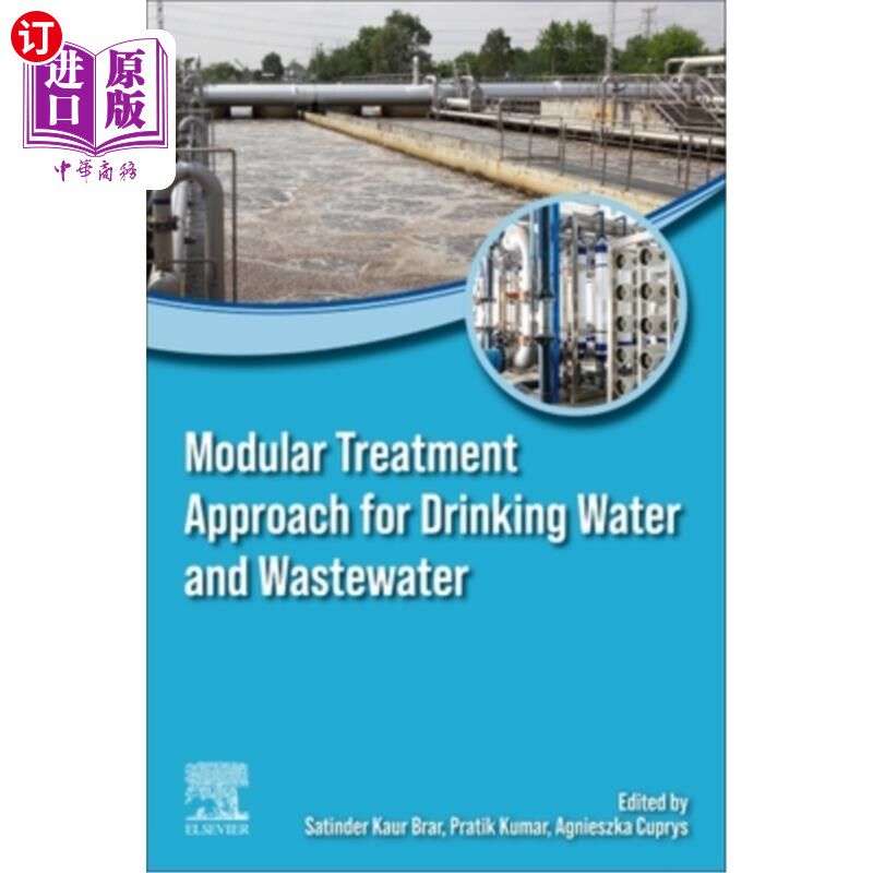 海外直订Modular Treatment Approach for Drinking Water and Wastewater 饮用水和废水的模块化处理方法