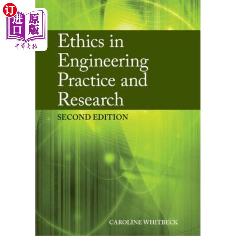 海外直订Ethics in Engineering Practice and Research 工程实践与研究中的伦理学