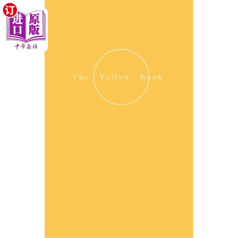 海外直订The Yellow Book - Ode to Balance 黄书-平衡颂