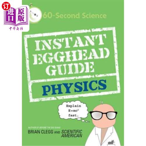 海外直订Instant Egghead Guide: Physics: Physics 即时书呆子指南:物理学:物理学