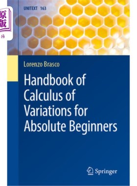 海外直订Handbook of Calculus of Variations for Absolute Beginners 绝对初学者的微积分变分手册
