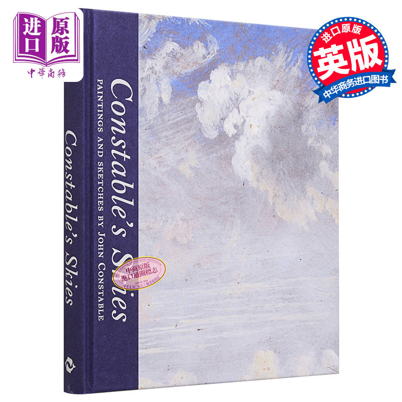 预售 【V&A博物馆】康斯特布尔的天空: 绘画和素描 进口艺术 Constable's Skies T&H 自然主义风景油画【中商原版】