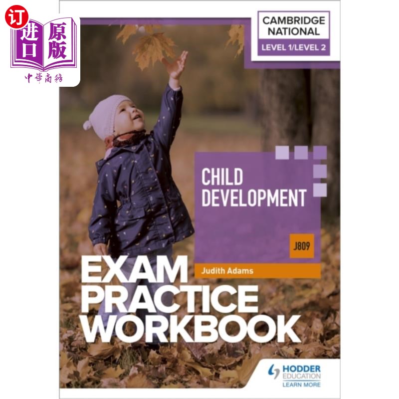海外直订Level 1/Level 2 Cambridge National in Child Deve... 剑桥国家儿童发展课程(J809) 1级/ 2级考试练习手册