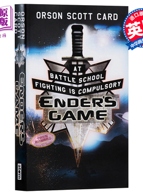 预售 【中商原版】Ender's Game 安德的游戏 英文原版小说  外国正版电影原著小说 科幻小说
