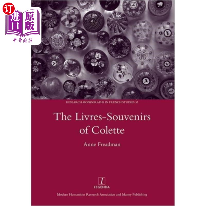 海外直订Livres-souvenirs of Colette 科莱特的利弗雷斯纪念品
