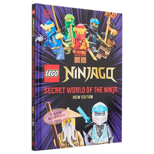 现货 乐高忍者秘密世界 新版 英文原版 DK Lego Ninjago Secret World of the Ninja New Edition【中商原版】