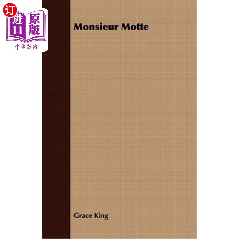 海外直订Monsieur Motte 莫特先生