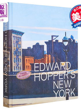 Edward Hopper's New York 进口艺术 爱德华霍珀画里的纽约 Yale【中商原版】