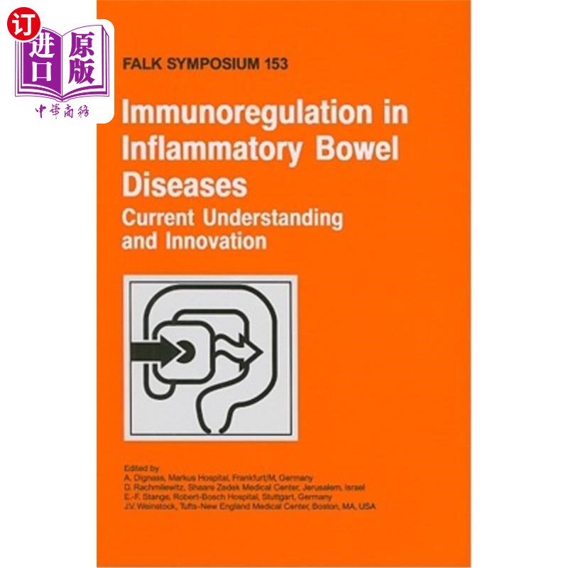 海外直订医药图书Immunoregulation in Inflammatory Bowel Diseases - Current Understanding and Inno 炎症性肠病免疫调节