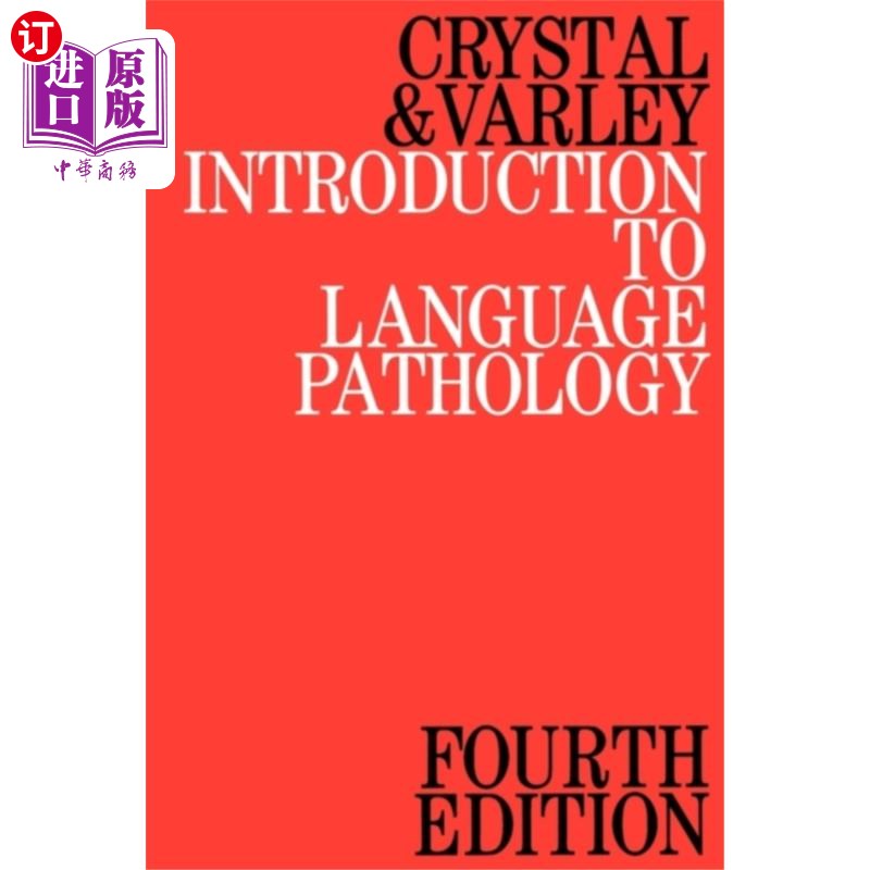 海外直订医药图书Introduction to Language Pathology 4e 语言病理学导论4e