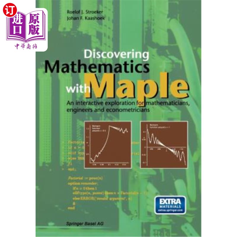 海外直订Discovering Mathematics with Maple: An Interactive Exploration for Mathematician 用Maple发现数学：数学家、
