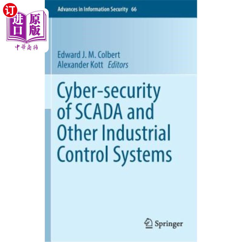 海外直订Cyber-Security of Scada and Other Industrial Control Systems Scada和其他工业控制系统的安全