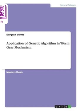 海外直订Application of Genetic Algorithm in Worm Gear Mechanism