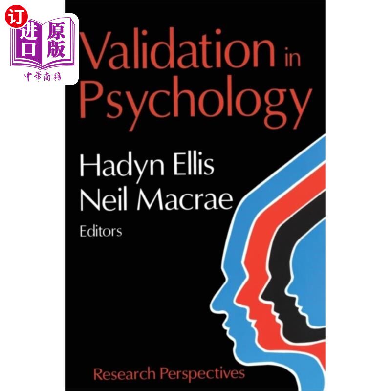 海外直订Validation in Psychology 心理学上的验证