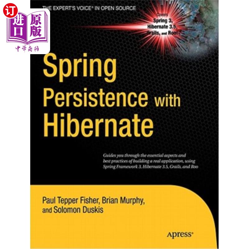 海外直订Spring Persistence with Hibernate 冬眠的春天