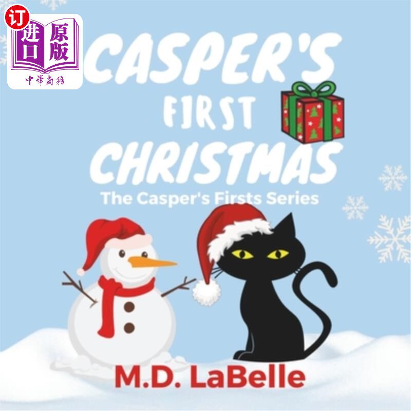 海外直订Casper's First Christmas 卡斯珀的第一个圣诞节