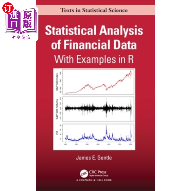 海外直订Statistical Analysis of Financial Data: With Examples in R 财务数据的统计分析:以R