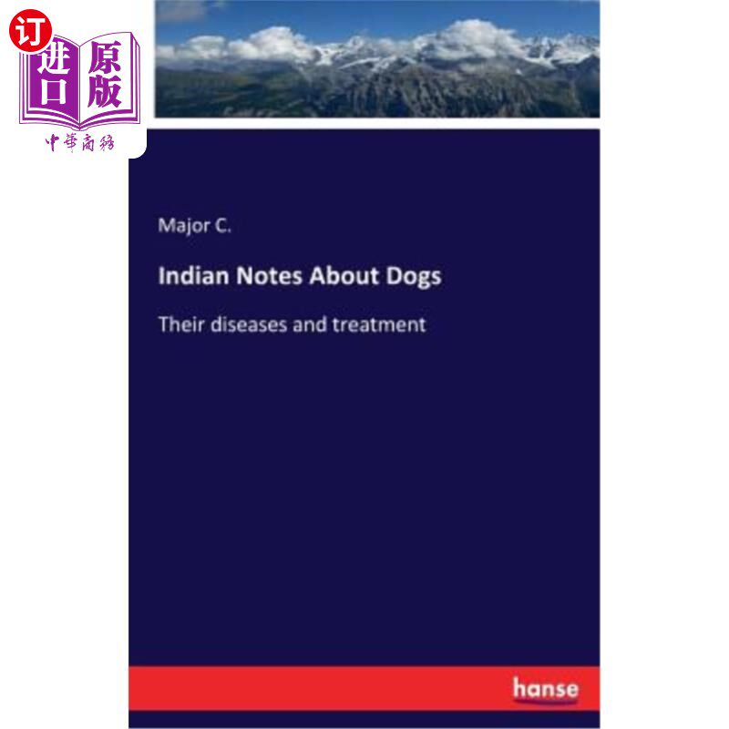 海外直订Indian Notes About Dogs 印度关于狗的笔记
