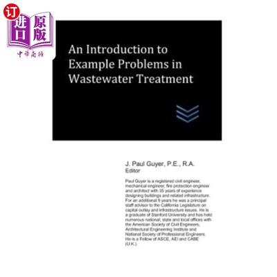 海外直订An Introduction to Example Problems in Wastewater Treatment