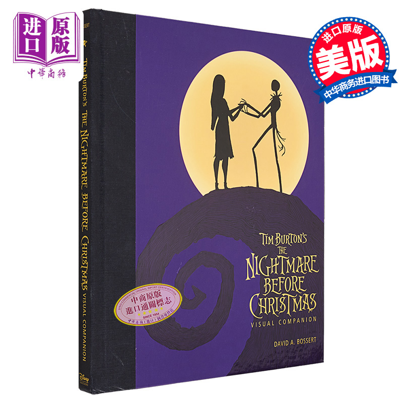现货 蒂姆波顿的 圣诞前的噩梦 视觉指南 英文原版 Tim Burtons the Nightmare Before Christmas Visual Companion【中商原版】