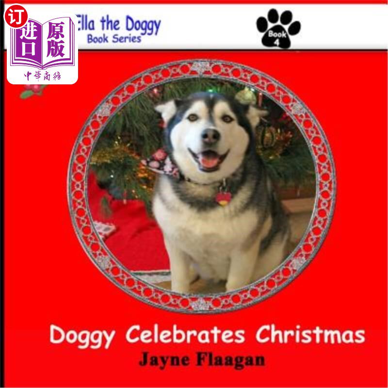 海外直订Doggy Celebrates Christmas 小狗庆祝圣诞节