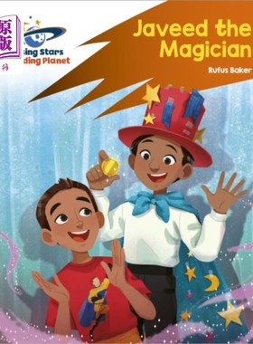 海外直订Reading Planet: Rocket Phonics - Target Practice... 阅读星球:火箭拼读-目标练习-魔术师贾维德-橙色