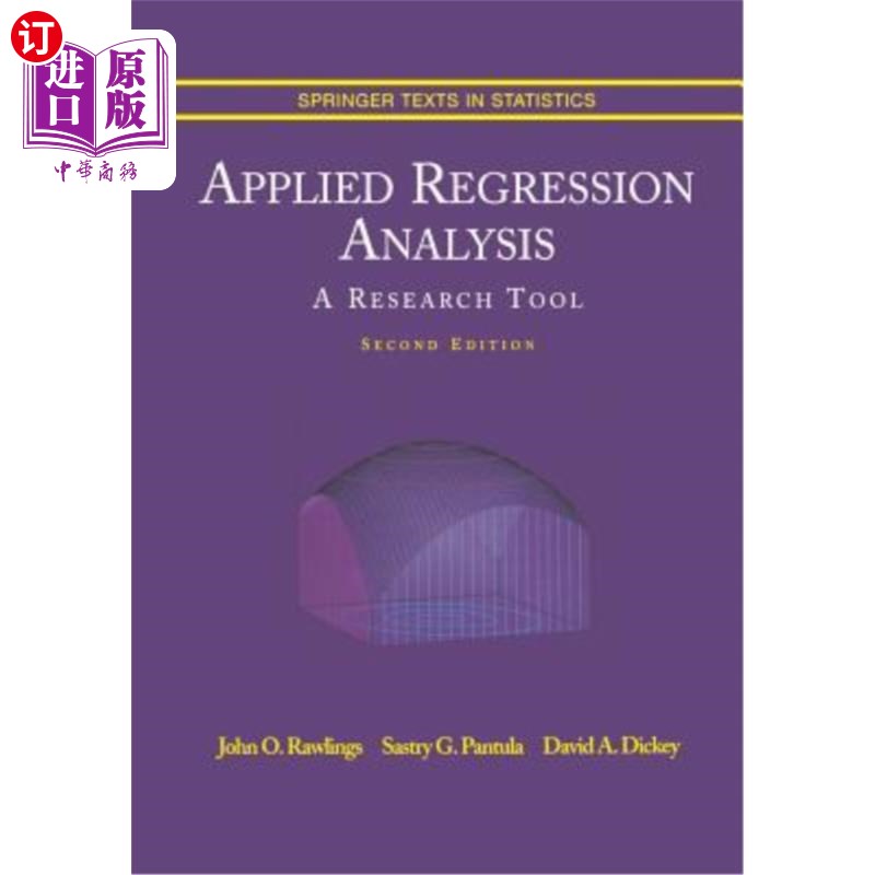 海外直订Applied Regression Analysis: A Research Tool 应用回归分析：一种研究工具