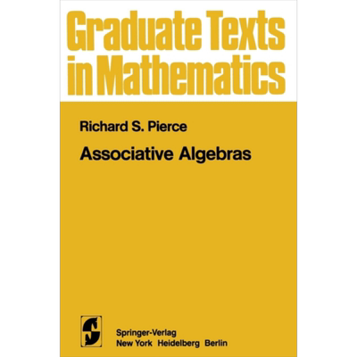 现货 结合代数 第1版 Associative Algebras R S Pierce【中商原版】
