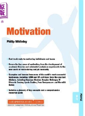 现货 动机 人员 09.07 Motivation: People 09.07 英文原版 Philip Whiteley 中商原版