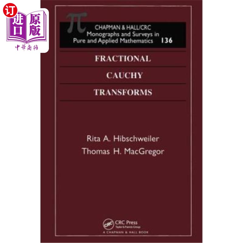 海外直订Fractional Cauchy Transforms 分数阶柯西变换