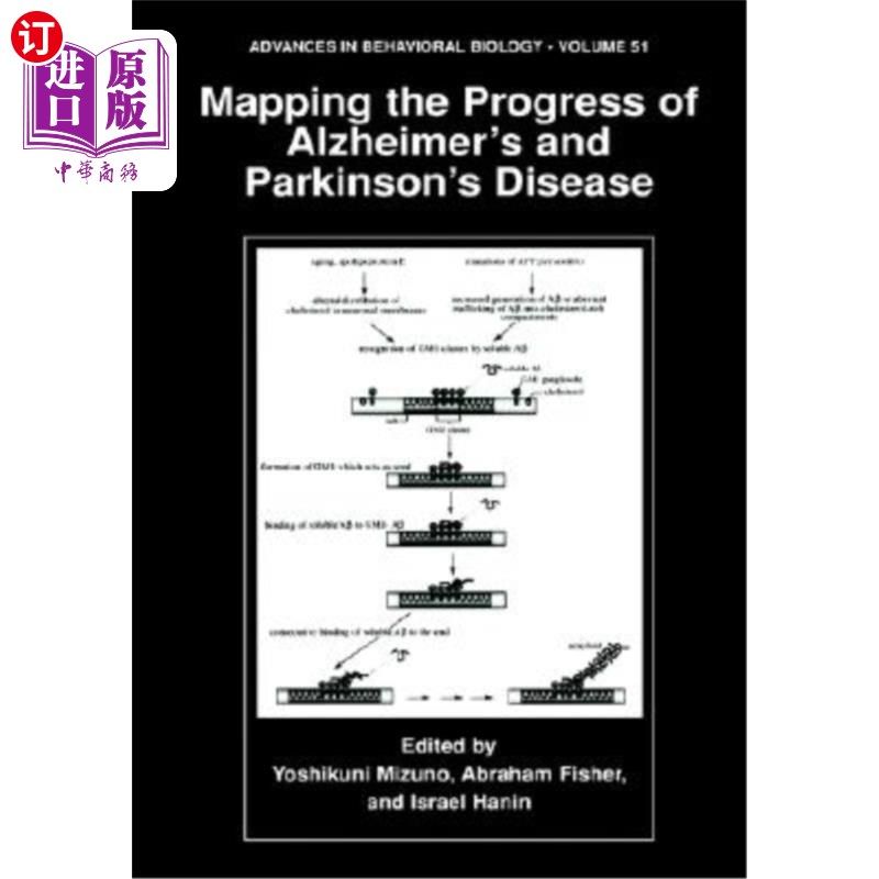 海外直订医药图书Mapping the Progress of Alzheimer's and Parkinson's Disease 绘制阿尔茨海默病和帕金森病的进展图