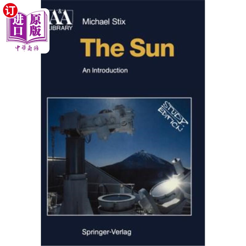 海外直订The Sun: An Introduction 太阳:导言