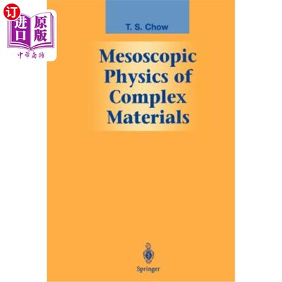 海外直订Mesoscopic Physics of Complex Materials 复杂材料的介观物理