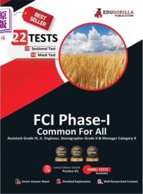 海外直订FCI Phase 1 Exam 2023: Non-Executive and Manager Category II (English Edition) - FCI第一阶段考试2